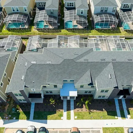 Splendid 4 Bd W/ Pool Close To Disney @ Champions Gate 1006